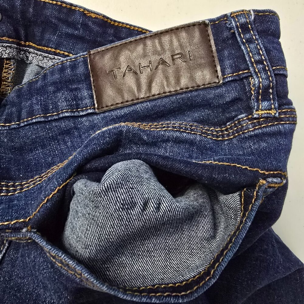 Tahari Men’s Blue Jeans Size 32x30 Mens Denim Pants 32 x 30 - Picture 10 of 12
